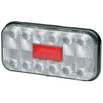 LED Afturljós PBS fín á kerru