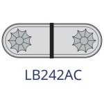 LED BLITZBRO 12/24V 61CM KLAR - Image 3