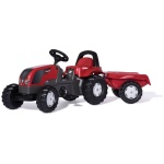 Pedala traktor með kerru Valtra 2 1/2 -5 ára 012527