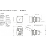 Rokk (FLIP PRO) USB-A & USB-C (2x Hraðhleðslutenglar) - Image 2