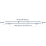 LED BLITZBRO 12/24V 61CM KLAR - Image 2