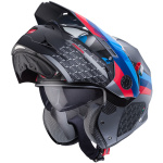 Hjálmur Tourmax X Sarabe Matt Gun/Black/BMW Colors - Image 4