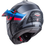 Hjálmur Tourmax X Sarabe Matt Gun/Black/BMW Colors - Image 3