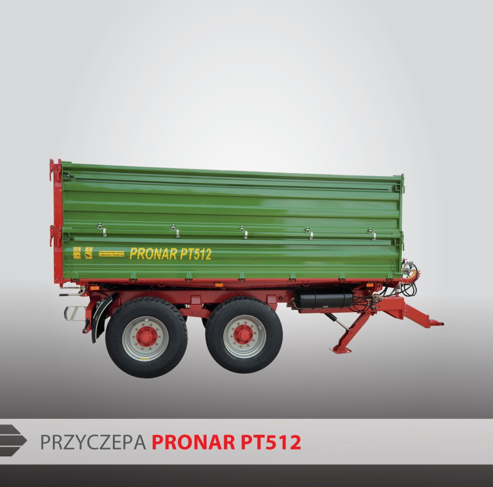 PRZYCZEPA-PRONAR-PT512w-1 Pronar – T654/1 sturtuvagn - Image 1