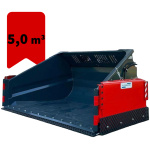 SILJUM Klaffskopa 5,0 m3 Flexwing