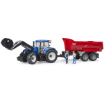 New Holland T7.340 m.ámoksturstækjum - Image 3